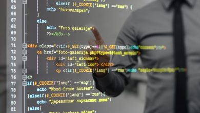 Man programming No-Code